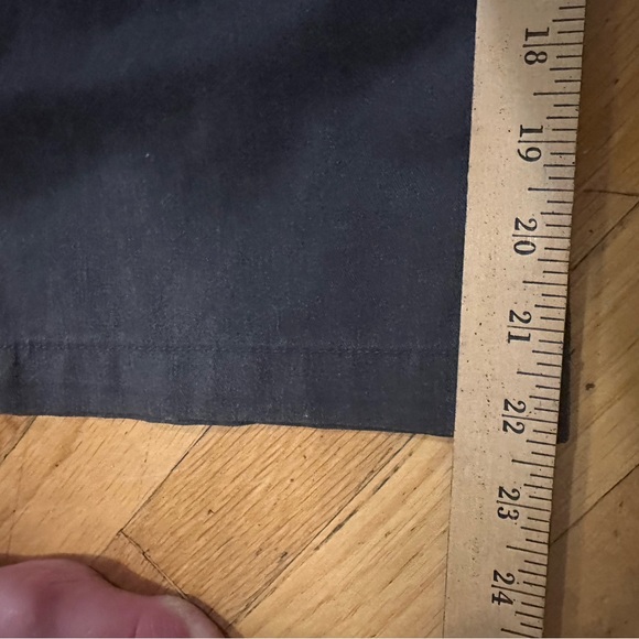 Vintage 90s–Y2K Dickies 875 Original Fit Cropped Work Pants | 30x22 | Black - Picture 5 of 5